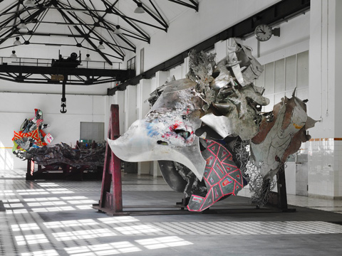 Frank Stella - exhibition 2011, Giswil